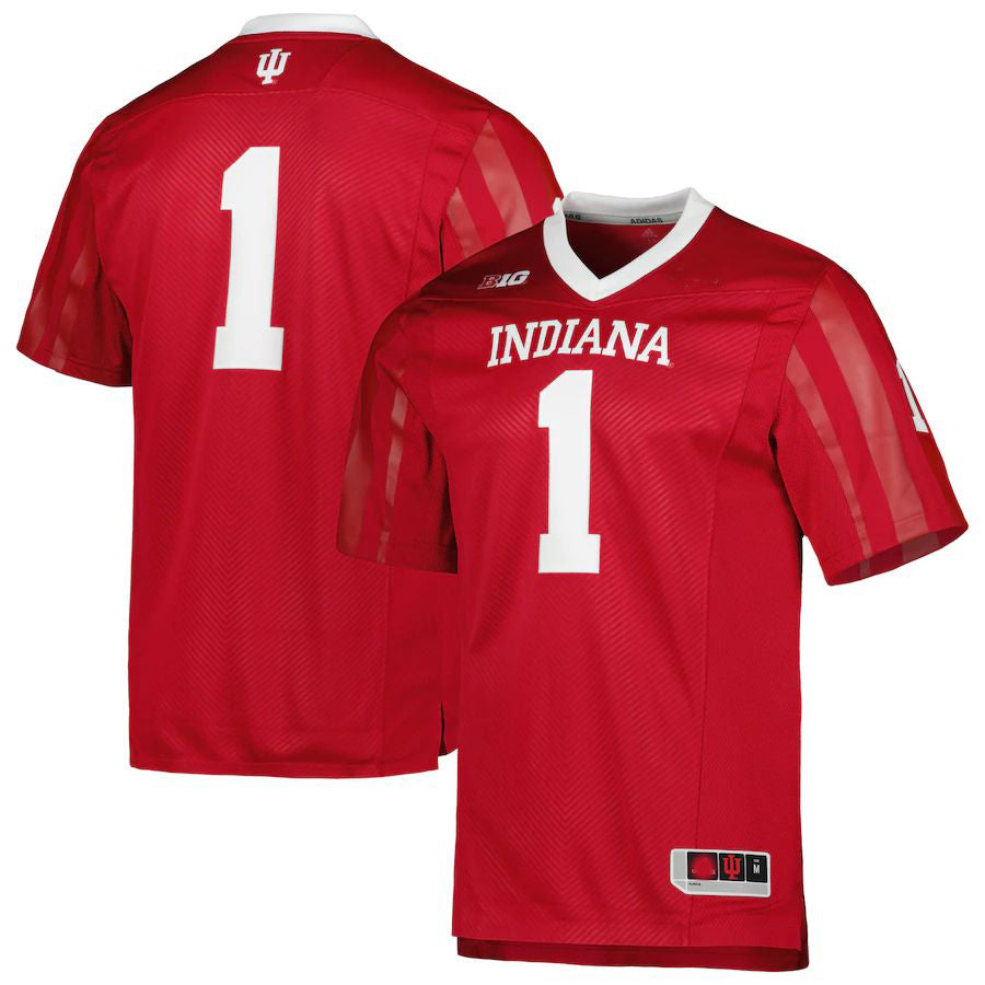 Custom #1 Crimson Football Shirt Top