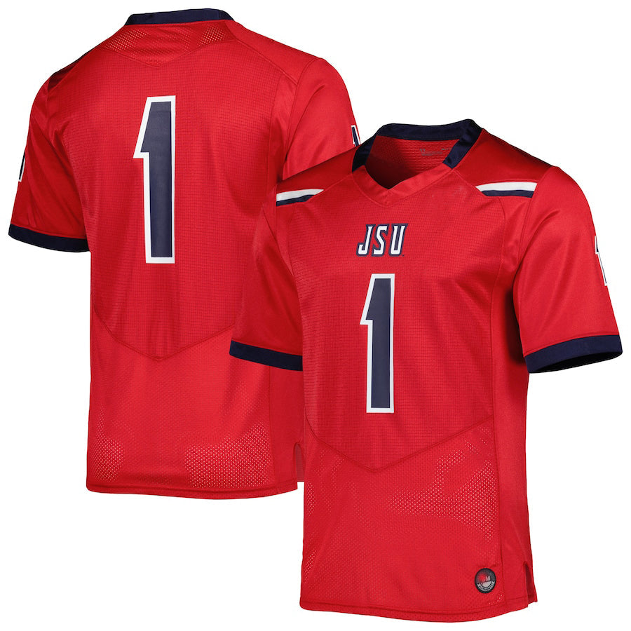 Custom #1 Red Football Shirt Top