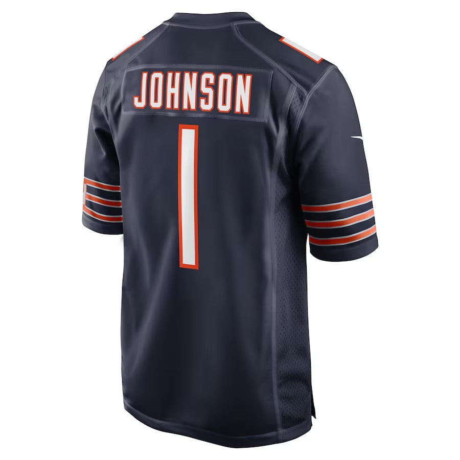 Custom #1 Navy CHI Football Shirt Top