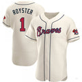 Custom #1 Cream ATL Baseball Shirt Top
