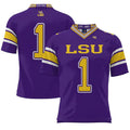 Custom #1 Purple Football Shirt Top