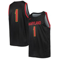 Custom #1 Black Basketball Shirt Top