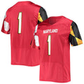 Custom #1 Red Football Shirt Top