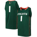 Custom #1 Green Basketball Shirt Top