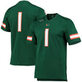 Custom #1 Green Football Shirt Top