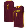 Custom #1 Maroon Basketball Shirt Top