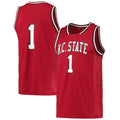 Custom #1 Red Retro College Shirt Top