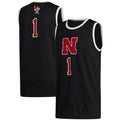 Custom #1 Black College Shirt Top