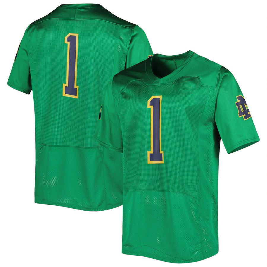 Custom #1 Green Football Shirt Top