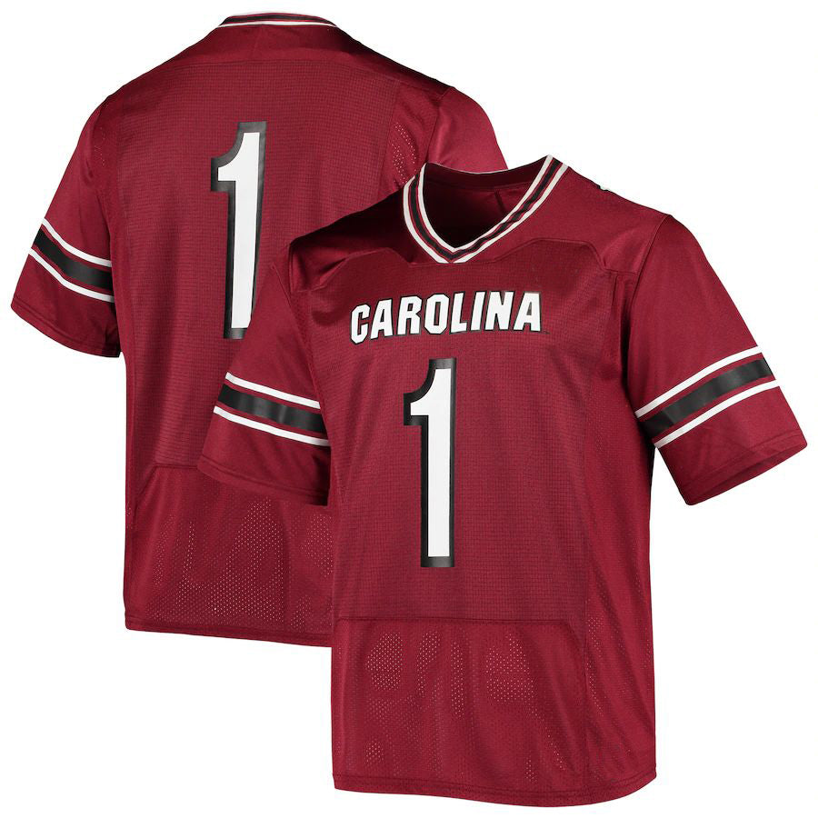 Custom #1 Garnet Football Shirt Top