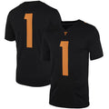 Custom #1 Black College Shirt Top