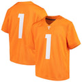 Custom #1 Orange Football Shirt Top