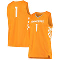 Custom #1 Orange Basketball Shirt Top