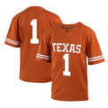 Custom #1 Orange Football Shirt Top