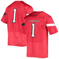 Custom #1 Red LV Football Shirt Top
