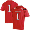 Custom #1 Red College Shirt Top