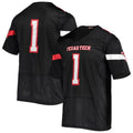 Custom #1 Black LV Football Shirt Top