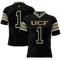 Custom #1 Black Football Shirt Top