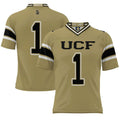 Custom #1 Gold Football Shirt Top