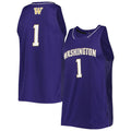 Custom #1 Purple Basketball Shirt Top
