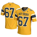 Custom #67 Gold Football Shirt Top