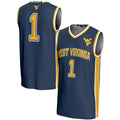 Custom #1 Navy Basketball Shirt Top