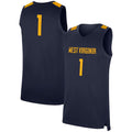 Custom #1 Navy College Shirt Top