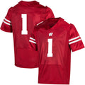 Custom #1 Red Football Shirt Top