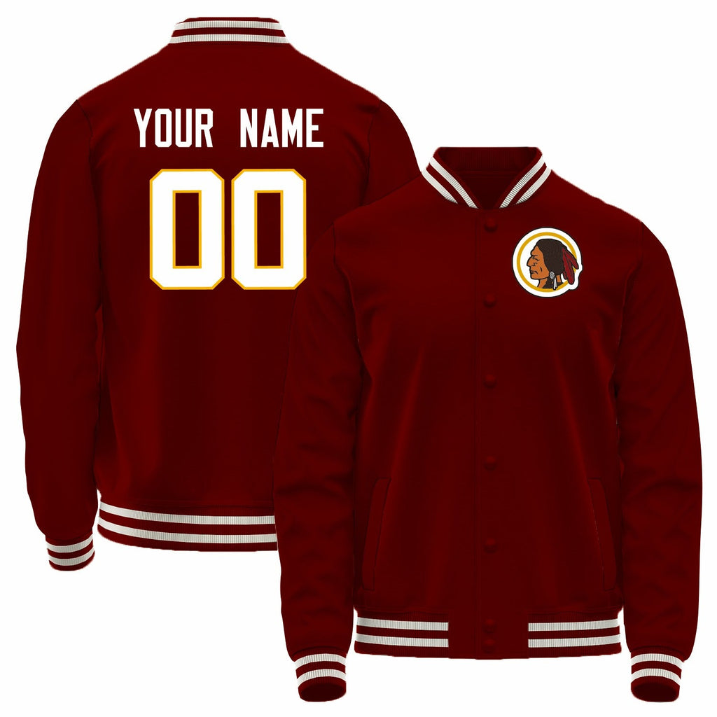 Custom Red WAS Football Shirt Top