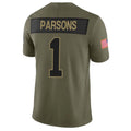 Custom #1 Olive 2025 GB Football Shirt Top