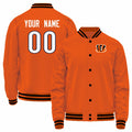 Custom Orange CIN Football Shirt Top