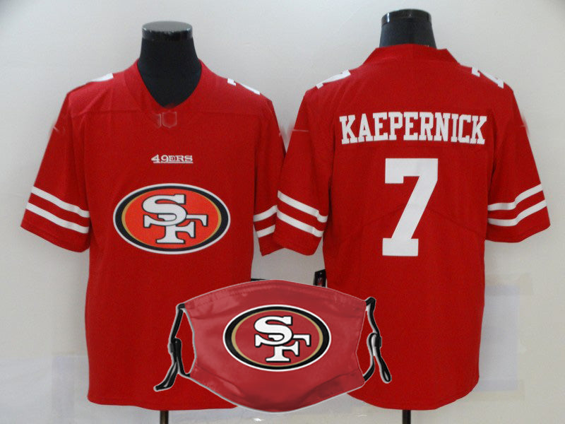 Custom #7 SF Football Shirt Top