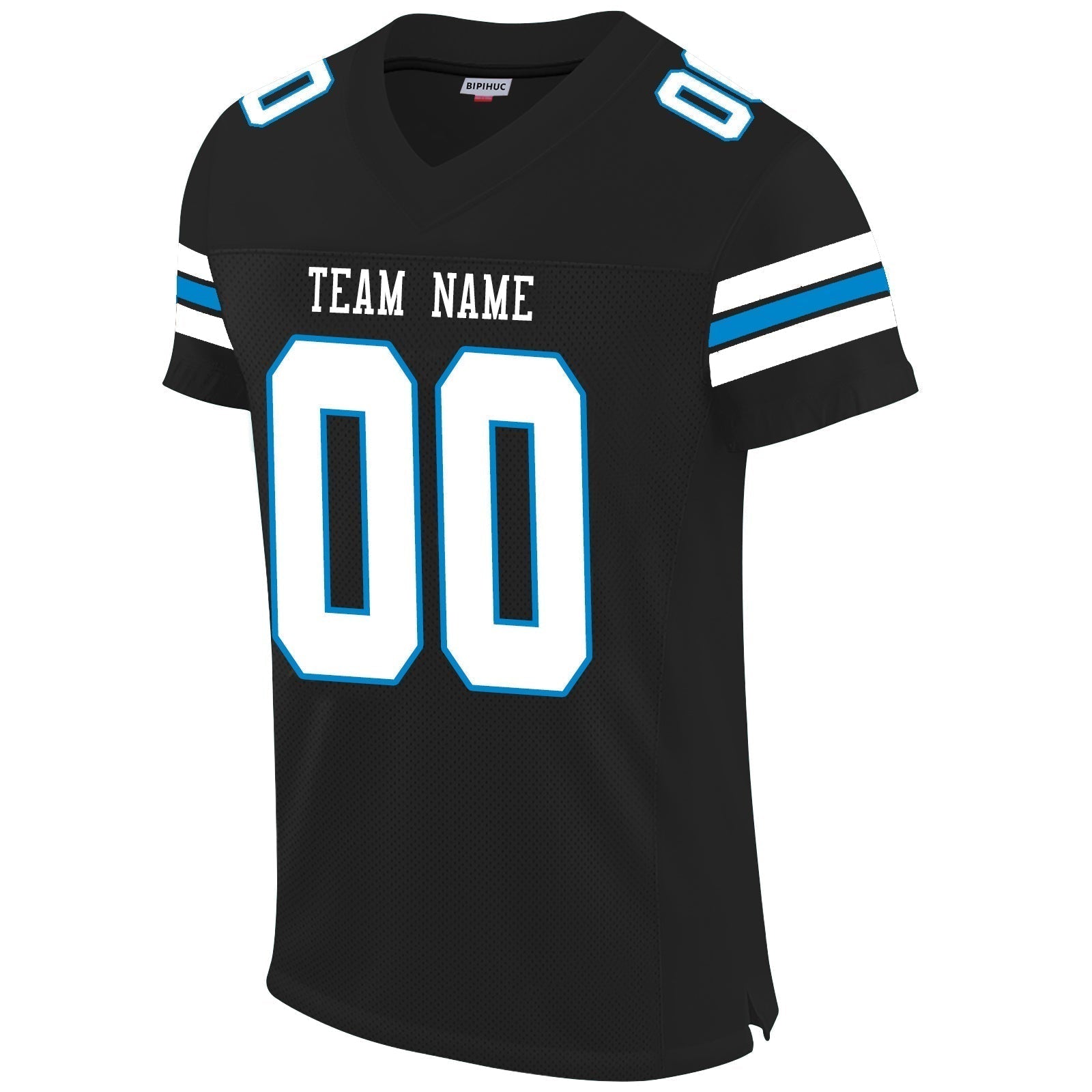 Custom Black Football Shirt Top
