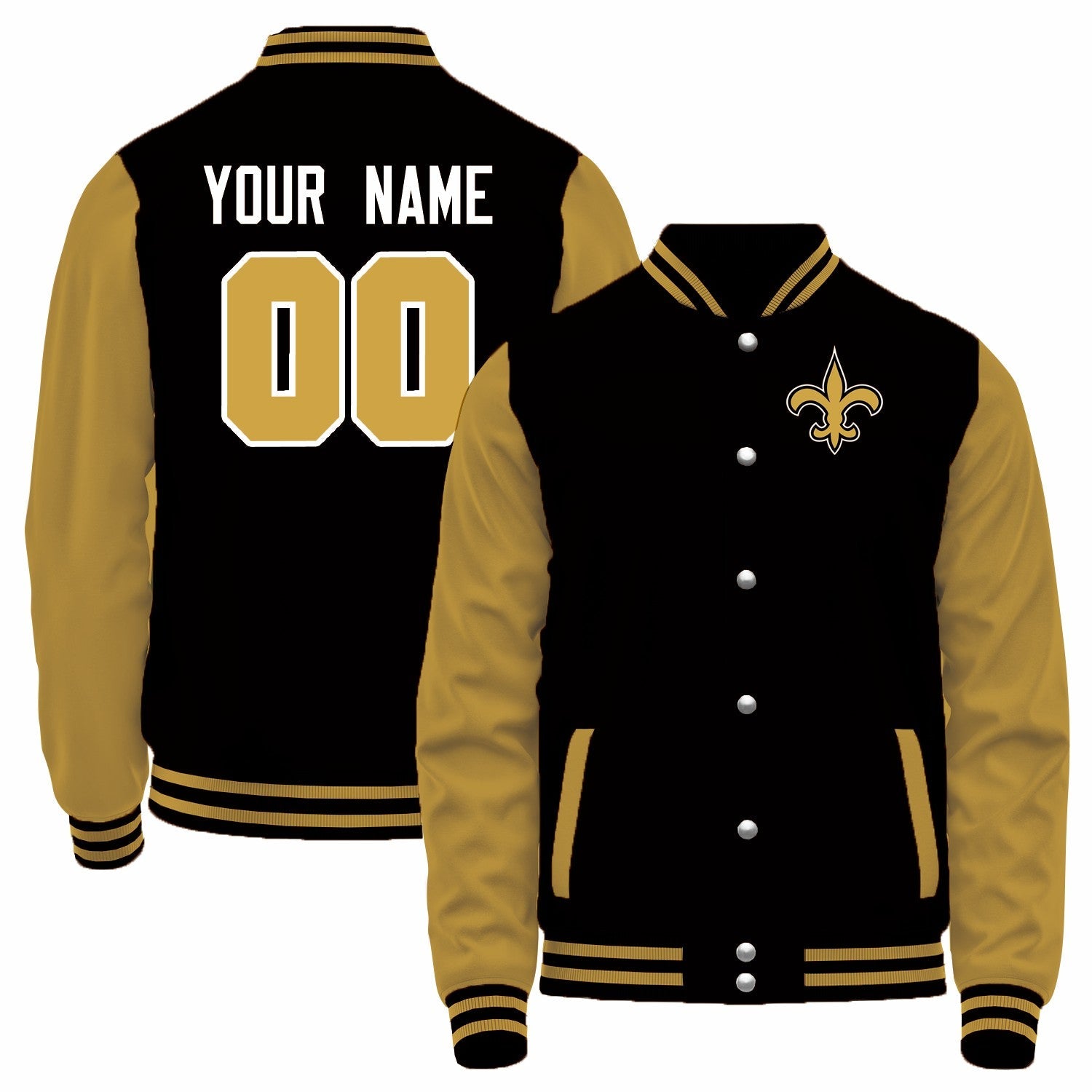 Custom Black NO Football Shirt Top