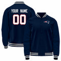 Custom Navy NE Football Shirt Top