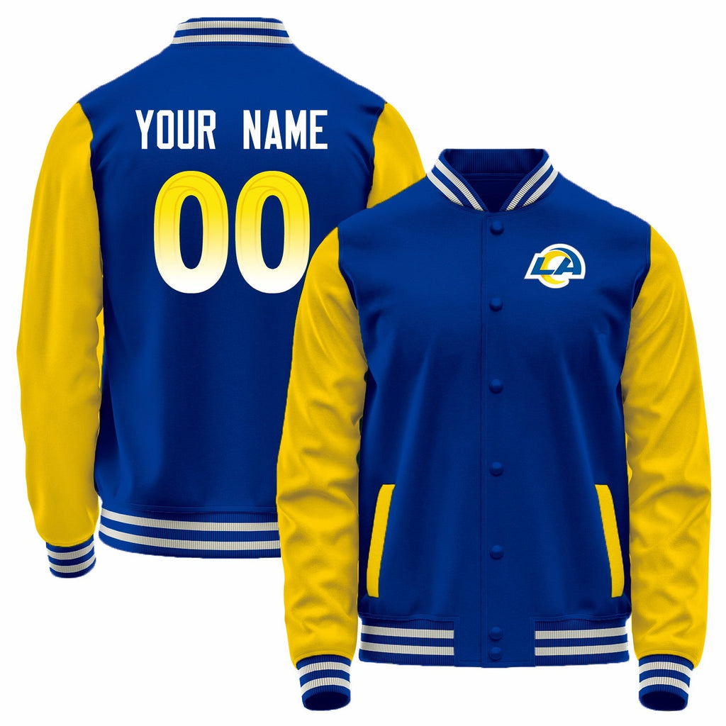 Custom Yellow LAR Football Shirt Top