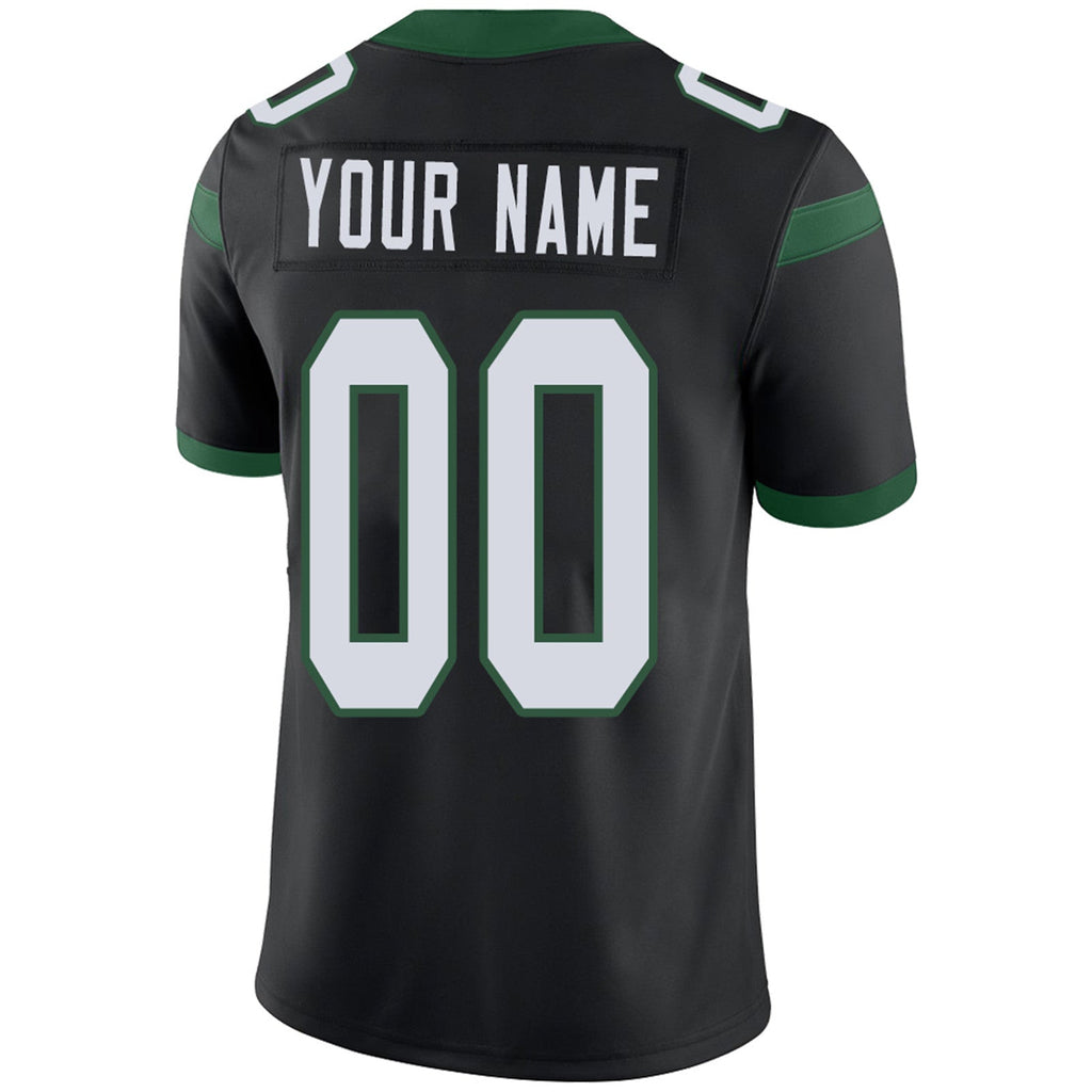 Custom Green NYJ Football Shirt Top