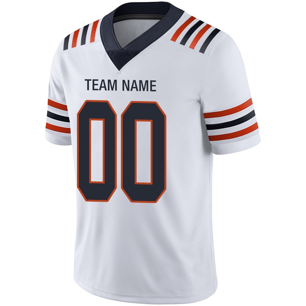 Custom Navy CHI Football Shirt Top