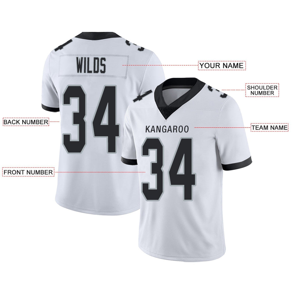 Custom Black LV Football Shirt Top