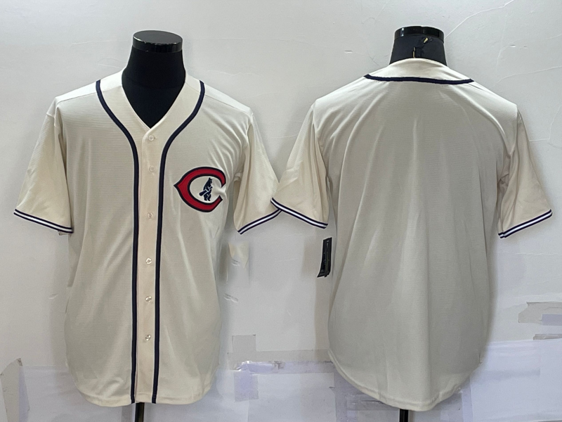 Custom Cream CHC Baseball Shirt Top