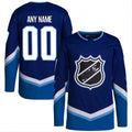 Custom Blue 2022 Hockey Shirt Top