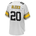 Custom #20 White PIT Football Shirt Top