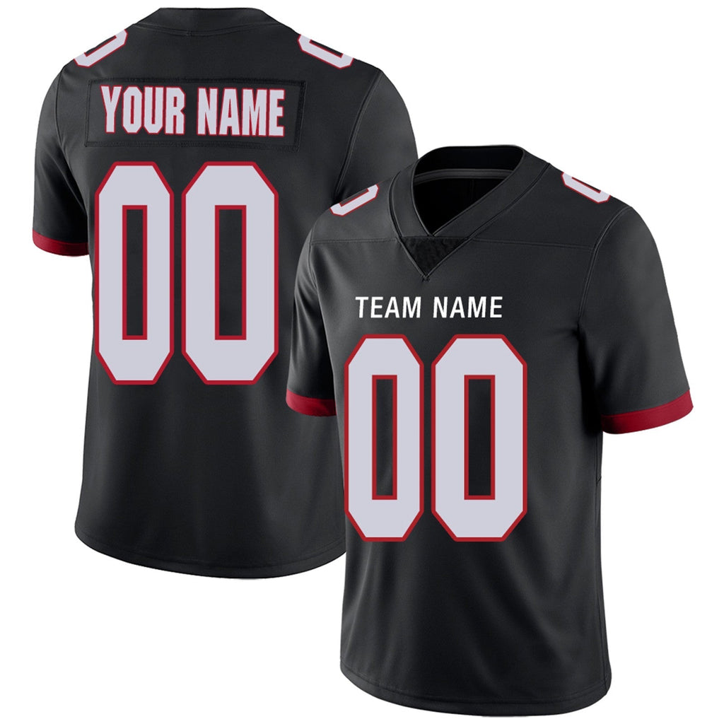 Custom Red ATL Football Shirt Top