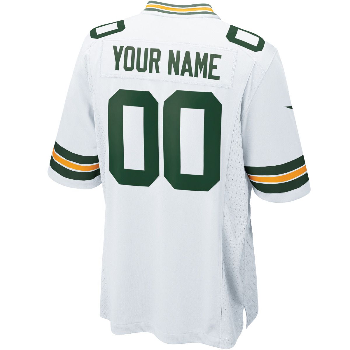 Custom White GB Football Shirt Top