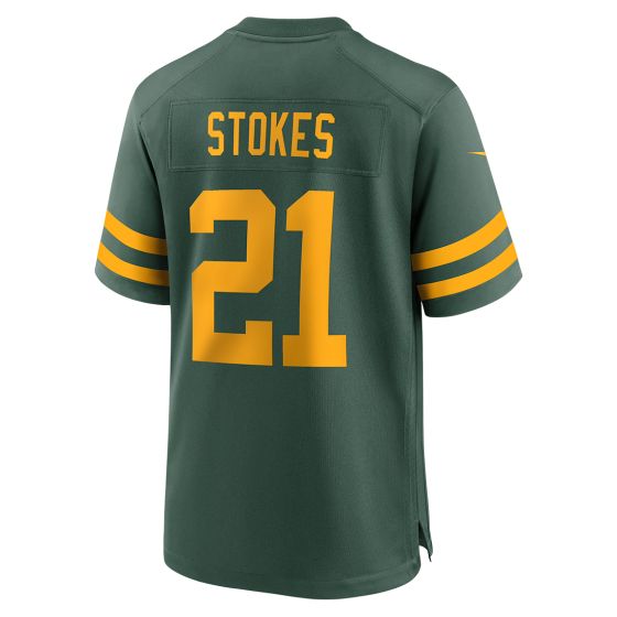 Custom #21 Green GB Football Shirt Top
