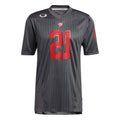 Custom #21 Gray College Shirt Top