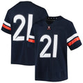 Custom #21 Navy Football Shirt Top