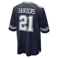 Custom #21 Navy DAL Football Shirt Top