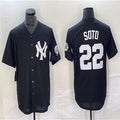 Custom #22 Black LAD Baseball Shirt Top