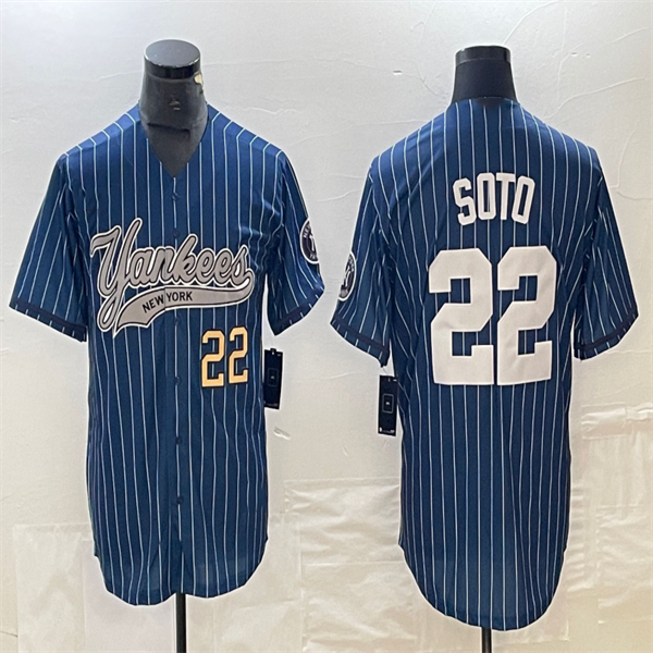 Custom #22 Blue LAD Baseball Shirt Top
